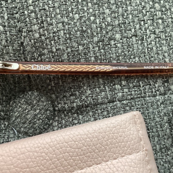 Chloé 56mm Aviator Sunglasses One Size, ORANGE - Picture 8 of 12